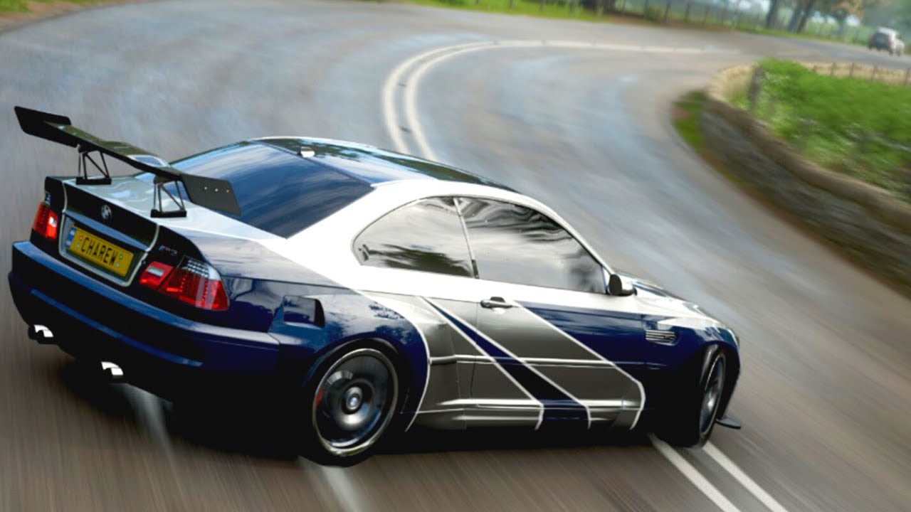 BMW m3 GTR Silver