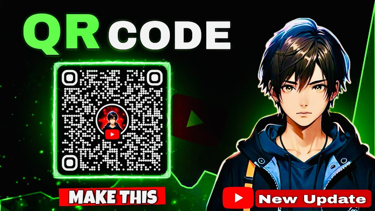 How to make channel qr code 😍| new feature - YouTube