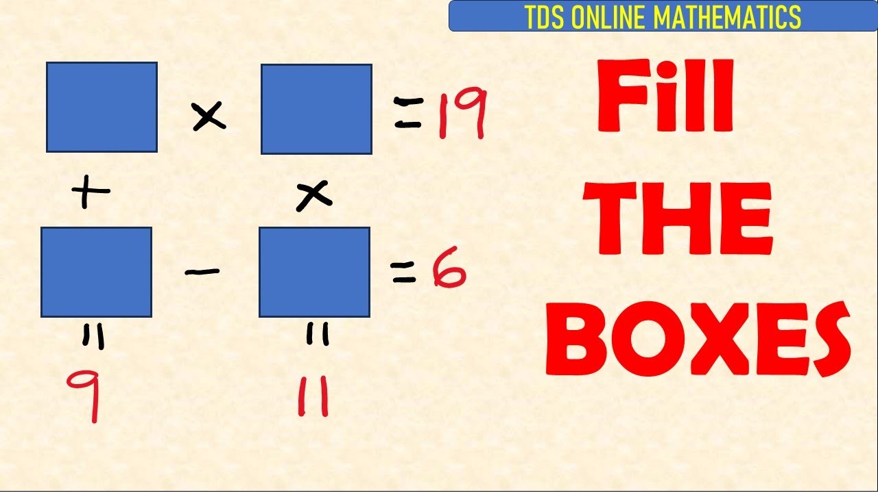 Can You Solve this Logic Puzzle? | Fill in The Boxes - YouTube