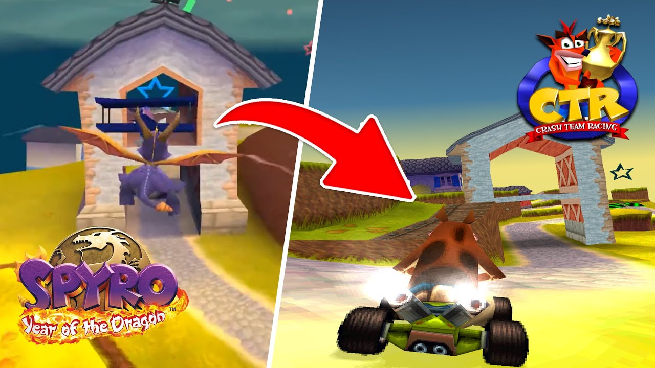 SPYRO SPEEDWAY В CRASH TEAM RACING