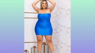 Bodysuit Outfit Beautiful Kately Dress🎽Try On Haul&Ideas For You,Fashion Curvy Model,Model Plus Size