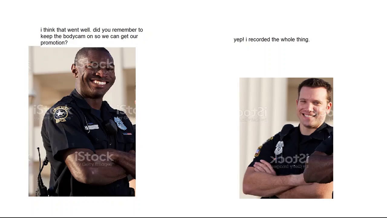 Two officers deal with a noise complaint....