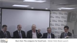 Burn Out: The endgame for fossil fuels - Dieter Helm Book Launch (panel discussion)