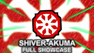 *Max* SHIVER AKUMA BLOODLINE FULL SHOWCASE! | Shindo Life | Shindo Life Codes