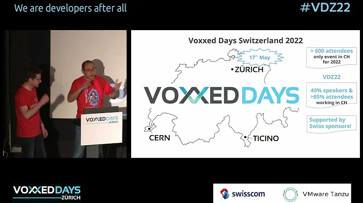 [VDZ22] Welcome by Patrick Baumgartner, Federico Y...