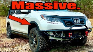 How to lift a 2017-2023 Honda Ridgeline 2.5 inches with the HRG Offroad lift kit