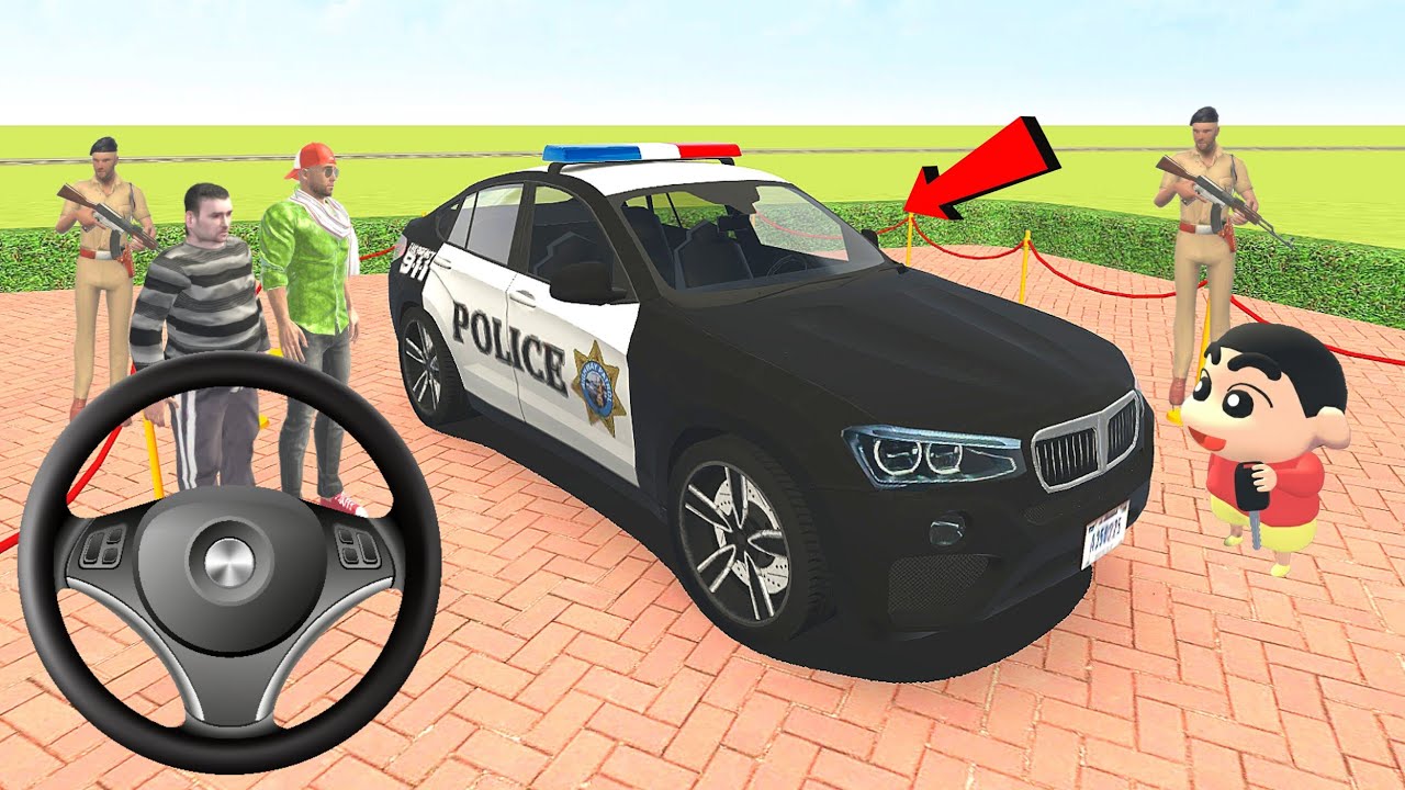 Franklin purchase new Police car 🚓 in Indian Theft auto simulator 
