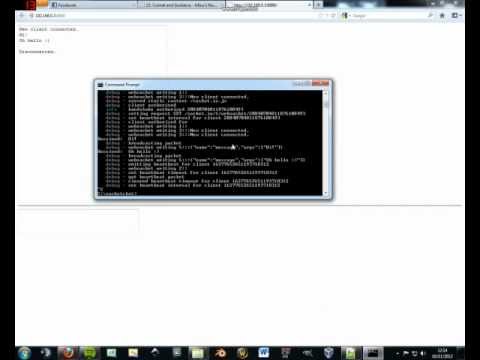 Socket.IO Web Chat Test