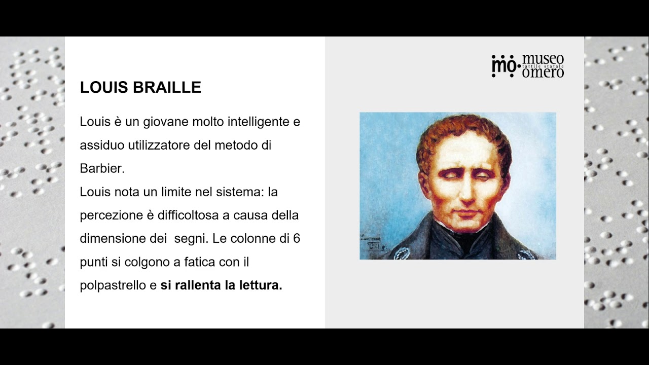 Storia di Louis Braille YouTube