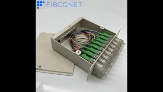 Fiber Optic PLC Splitter 1x16 Mini Plug-in Module Type Outdoor LGX splitter
