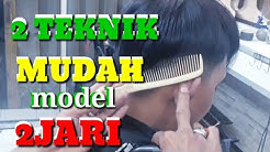 2 teknik mudah untuk pemula model 2 jari/mandarin/potong rambut 2 jari - Durasi: 9.00. 