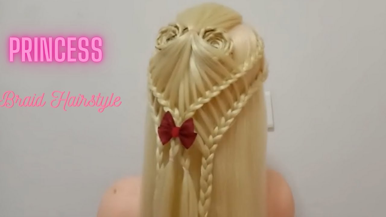 Princess Braids Tutorial π Princess Braid Hairstyle - Transform into a Beautiful Fairy Tale ...