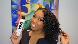 Perfect Twistout Using KeraVada Creme Brulee screenshot 5