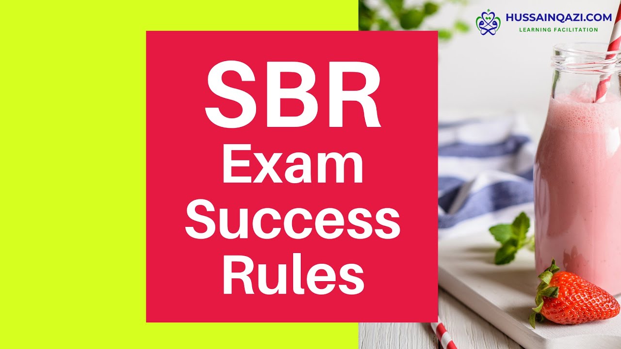 ACCA SBR Exam Success Rules YouTube