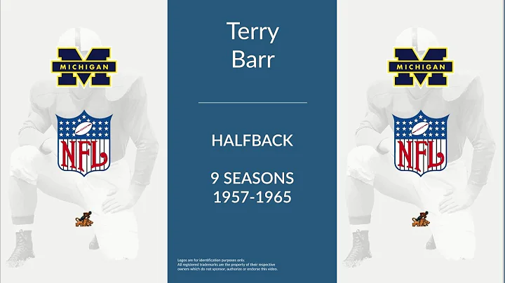 Terry Barr: Football Halfback,  Defensive Back, an...