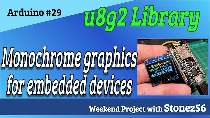 Arduino - How to use U8g2 library to show graphic & UTF8 characters for monochrome displays