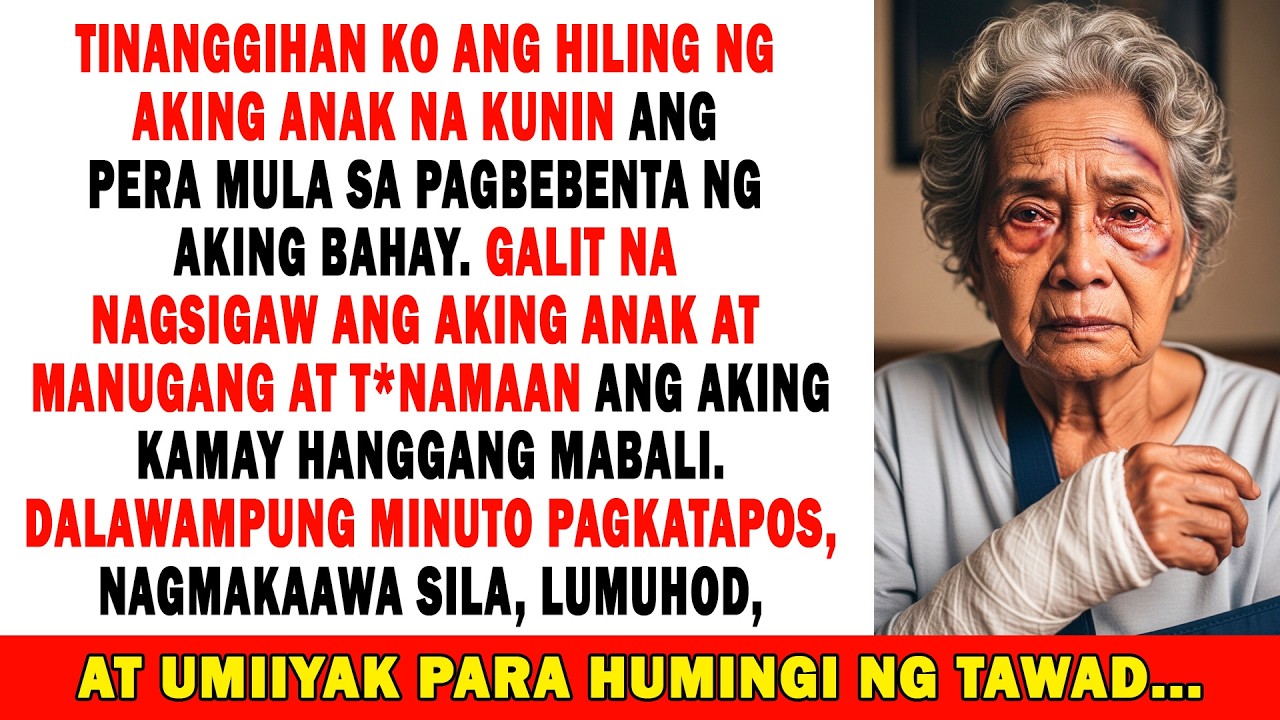 Wala Ko Binigyan Ng Pera Ang Anak Ko,P*N*tamaan Ako Ng Manugang Ko At Nabali Ang Braso Ko.Ilang Oras