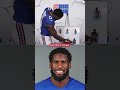 The beard as a measurement 😅 #giants #shorts #brianburns #nygiants #nfl #football