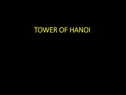 Tower of Hanoi