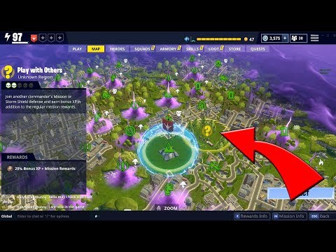 Cara Bermain dengan Pemain Acak di Fortnite Save the World