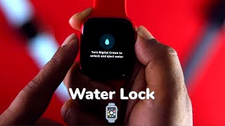 WATER LOCK: Turn off Digital Crown to Unlock and Eject Water Apple Watch!