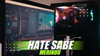 Hate Sabe Meurindu ( DJ Topeng Remix )