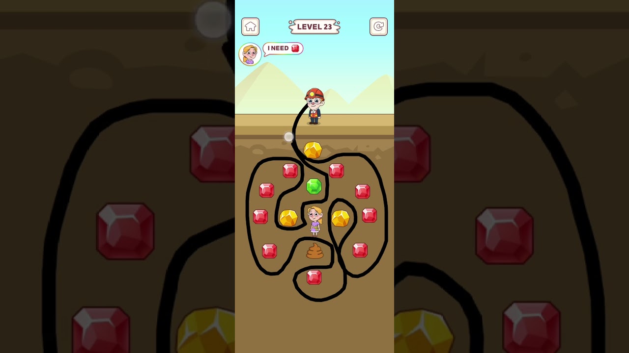 Pull the Gold game level 23 