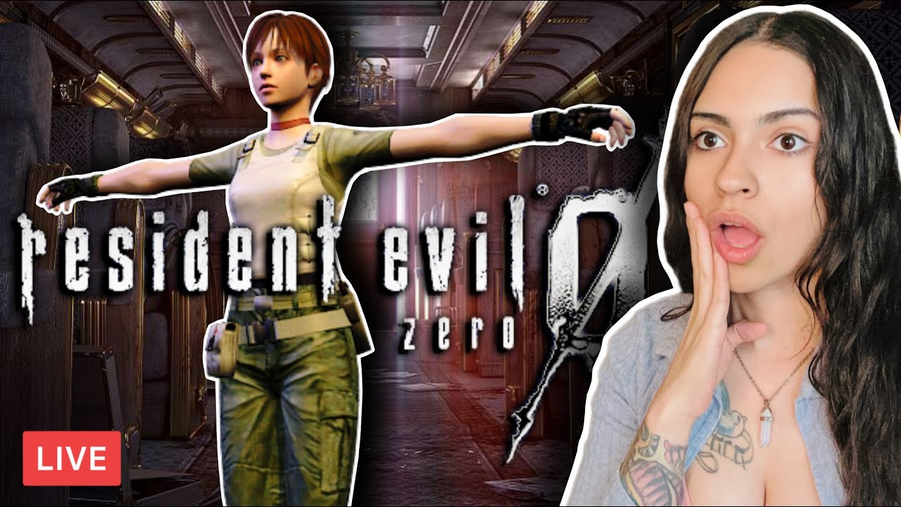 First Time Playing Resident Evil 0 (LIVE) Blind Play PART 1