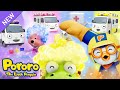 [30min] Learn Colors with Pororo! | Ten Color Ambulance and more | Learning for Children