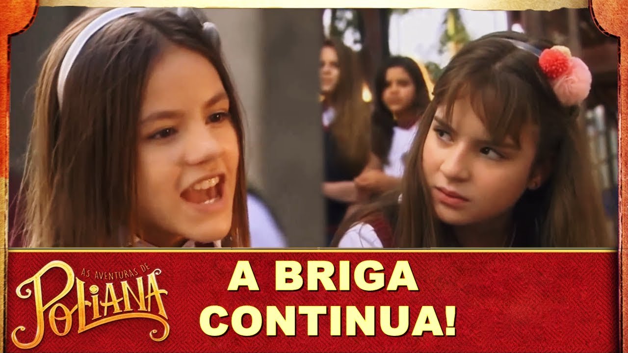 Foto: Filipa (Bela Fernandes) produz um vídeo com o tema 'Jogo do Demente',  para prejudicar Poliana (Sophia Valverde), na novela 'As Aventuras de  Poliana' - Purepeople