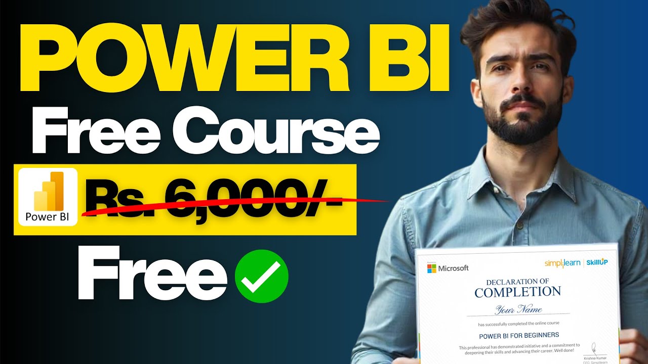 Power BI Free Course with Certificate | Microsoft Power BI Training ...