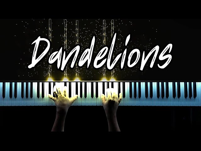 Ruth B. - Dandelions (Piano Tutorial) - Cover class=