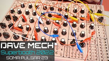 SUPERBOOTH 2022 - Pink PULSAR23 by SOMA Labs // 2 jams