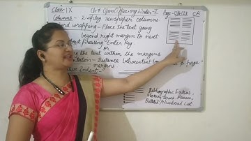 CA Class-9 Ch-7 OpenOffice.org Writer-1 Part-2