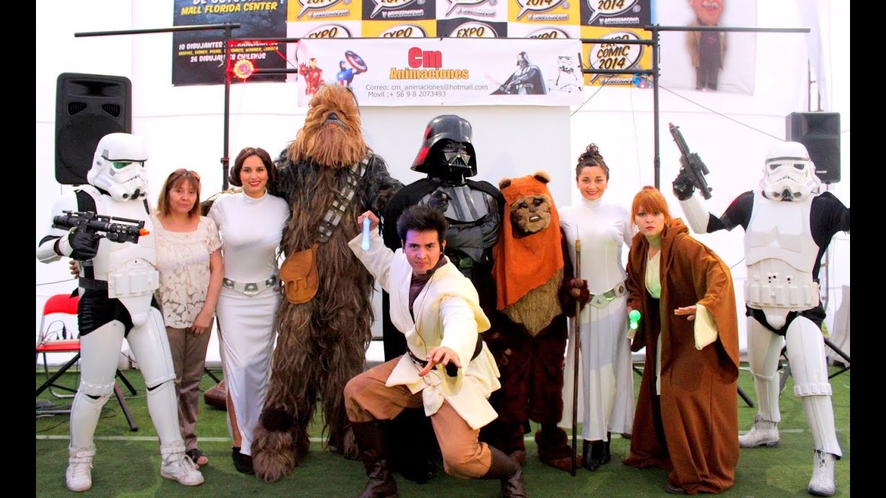 Academia Escuela  Jedi  inspirada en Star  wars Santiago Chile Cm Animaciones - YouTube Cm Animaciones