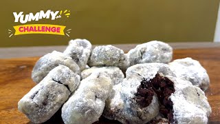 How To Make Chocolate Crinkles In A Frying Pan | Yummy PH