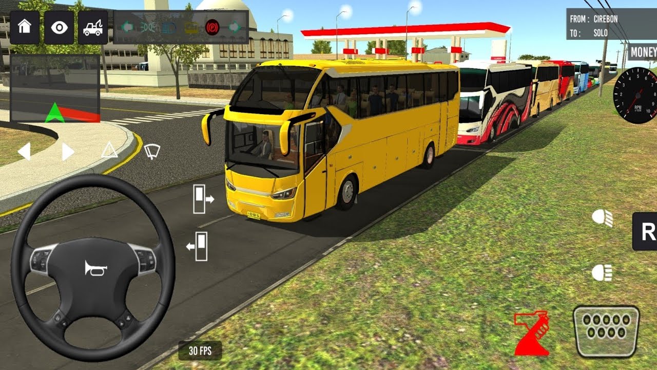 Indonesia Coach bus driving 😇💥 | Euro bus simulator 2026 Android gameplay #game 1 Part 44