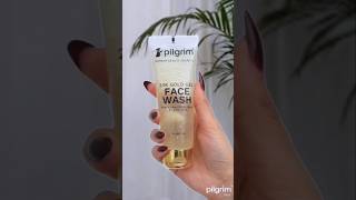 Pilgrim 24k Gold Gel Face Wash review #pilgrim #skincare #shortsfeed