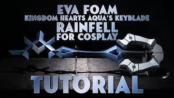How to make a realistic Keyblade prop for cosplayers using EVA foam
