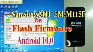 Flash Firmware File Samsung Galaxy M11 SM-M115F Android 10 Q by Odin3 14.4.