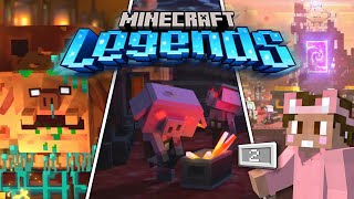 Minecraft Legends #2 - Новые големы и орды пиглинов
