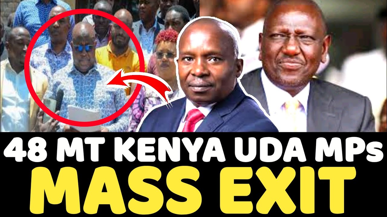 ИСПУГАНЫ 48 MT КЕНИЯ Депутаты UDA бойкотируют кампанию Руто UDA MBEREE - WANTAM!