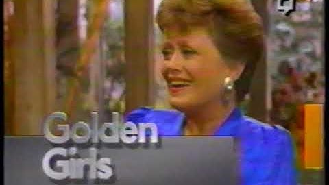 NBC Saturday  - 227 -  Amen  - Golden Girls  - Empty Nest -  Commercial (1989)