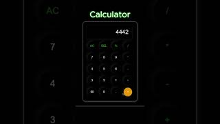 Creating Calculator Using HTML CSS JS #calculator #htmlcssjs #htmlcssjavascriptproject #short