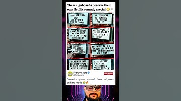 When Signboards Decide to Be Stand-Up Comedians 😂🪧