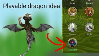 💡 Wildcraft update idea (playable dragon and more!) 💡