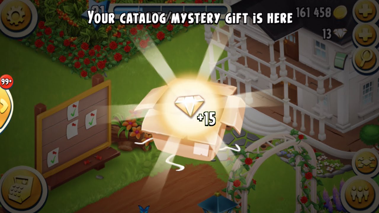Getting 15 Diamonds From Catalog Mystery Gift In Hay Day Level 81 | Part 09  - Freedom Farm - Youtube