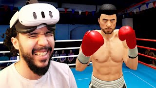 JEU DE BOXE EN VR CONTRE DES INCONNUS (Des barres 😂) screenshot 4