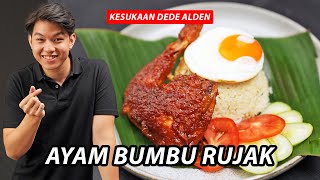 Ayam Bakar Bumbu Rujak || Grilled Chicken With Rujak Seasoning. 