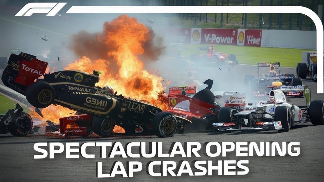 200 MPH Impact F1's MOST BRUTAL Accidents Caught on Camera Slow Motion